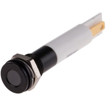 RS Pro LED表示灯， 白 8mm， 220 V ac RS PRO