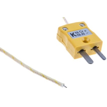 RS Pro 熱電対 XQ-1170-RS Kタイプ ミニチュアプラグ， -75℃ に +250℃， 5m RS PRO