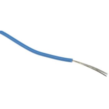 RS PRO Blue 0.33 mm² Hook Up Wire, 22 AWG, 17/0.16 mm, 100m, XLPE  Insulation