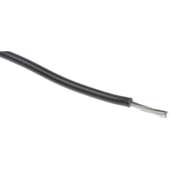 873-9936 RS Pro PVCケーブル， 黒， 導体材質：スズめっき銅線， 100m UL1430 1リール(100m) RS PRO  【通販モノタロウ】