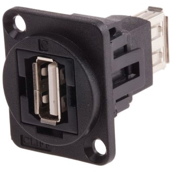 RS Pro XLR形式 USB 2.0 A ソケット ストレート ニッケルめっき RS PRO