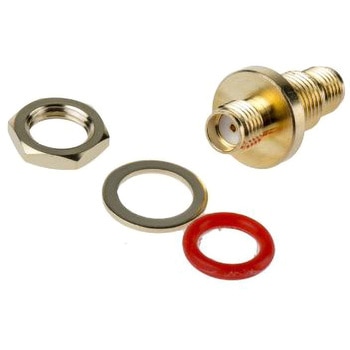 同軸 変換アダプタ RS Pro ストレート SMA ジャック - SMA - ジャック 金 RS PRO