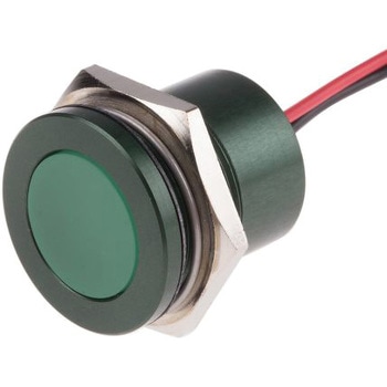 RS Pro LED表示灯， 緑 22mm， 24 V ac/dc RS PRO
