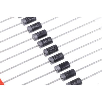 STMicroelectronics 単方向 TVSダイオード， 600W， 353V， 2-Pin DO-15 STMicro