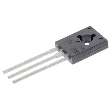 STMicroelectronics PNP パワートランジスタ， 300 V， 500mA， 3-Pin SOT-32 STMicro