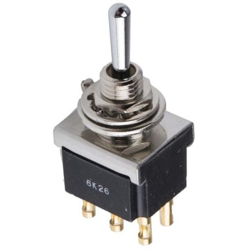 TE Connectivity トグルスイッチ DPDT On-Off-On TE Connectivity Japan(旧:TYCOELECTRONICS(タイコエレクトロニクス))