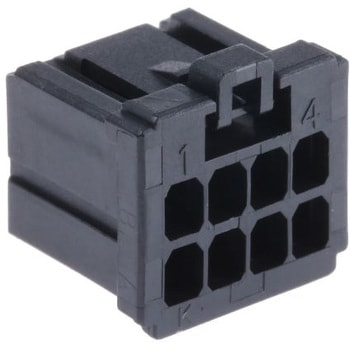 TE Connectivity 基板用コネクタハウジング メス 8極 2列 2.5mm ダイナミック D-1000 TE Connectivity Japan(旧:TYCOELECTRONICS(タイコエレクトロニクス))