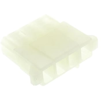 TE Connectivity コネクタハウジング オス 4極 1列 5.08mm メイテンロック TE Connectivity Japan(旧:TYCOELECTRONICS(タイコエレクトロニクス))