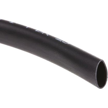 TE Connectivity 熱収縮チューブ， 収縮前 6.4mm， 収縮後 3.2mm， スリーブ長さ 10m エラストマー， 黒 TE Connectivity Japan(旧:TYCOELECTRONICS(タイコエレクトロニクス))