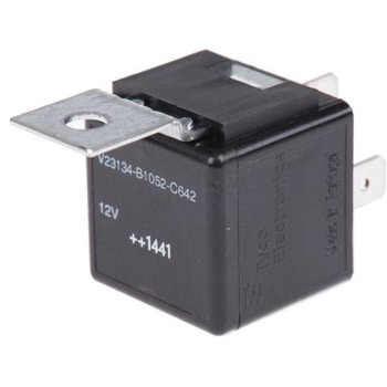 TE Connectivity 自動車リレー， SPNO， 12V dc， 91 Ω - TE Connectivity Japan(旧:TYCOELECTRONICS(タイコエレクトロニクス))
