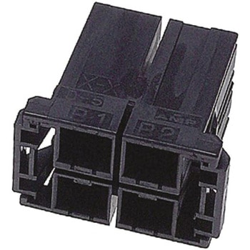 TE Connectivity コネクタハウジング メス 4極 2列 10.16mm ダイナミック D-5000 TE Connectivity Japan(旧:TYCOELECTRONICS(タイコエレクトロニクス))