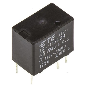 TE Connectivity リレー， 1c接点， 12V dc， 960 Ω TE CONNECTIVITY