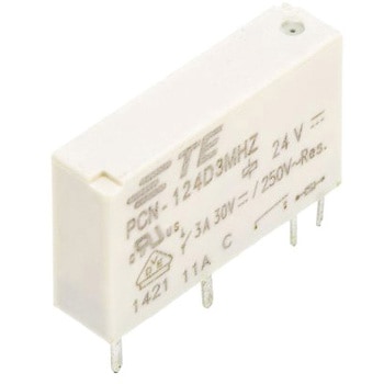 TE Connectivity リレー， SPNO， 24V dc， 4.8 kΩ TE Connectivity Japan(旧:TYCOELECTRONICS(タイコエレクトロニクス))
