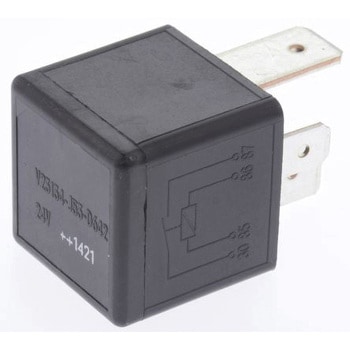 TE Connectivity 自動車リレー， SPNO， 24V dc， 332 Ω TE Connectivity Japan(旧:TYCOELECTRONICS(タイコエレクトロニクス))