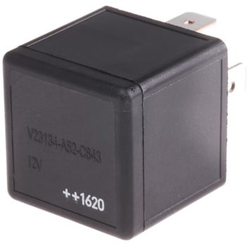 TE Connectivity 自動車リレー， 1c接点， 12V dc， 91 Ω TE CONNECTIVITY