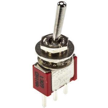 TE Connectivity トグルスイッチ SPDT (On)-Off-(On) TE Connectivity Japan(旧:TYCOELECTRONICS(タイコエレクトロニクス))