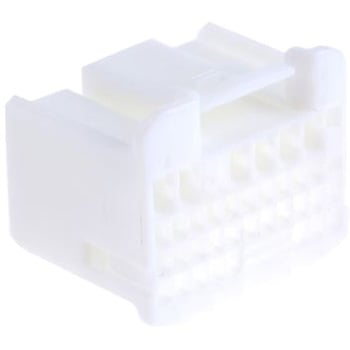 自動車用コネクタ， 35極， オス， ナチュラル パネルマウント TE Connectivity TE Connectivity Japan(旧:TYCOELECTRONICS(タイコエレクトロニクス))