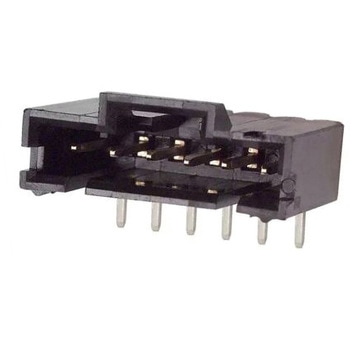 TE Connectivity 基板ヘッダ， 6極， 1列， ライトアングル， 電線対基板 2.54mm アンプモジュール TE Connectivity Japan(旧:TYCOELECTRONICS(タイコエレクトロニクス))