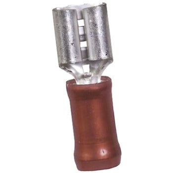 TE Connectivity ファストン端子 メス PIDG FASTON .250 シリーズ， 22AWG to 18AWG TE Connectivity Japan(旧:TYCOELECTRONICS(タイコエレクトロニクス))