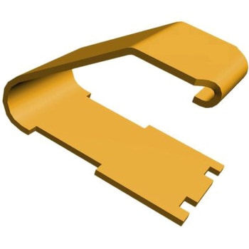 グランドコンタクト TE Connectivity 銅合金 クリップオン使用 2.7 x 1.5 x 1.7mm TE CONNECTIVITY