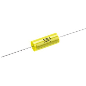 Vishay ポリエステルコンデンサ(PET)， 200 V ac、400 V dc， 1μF， ±10% VISHAY