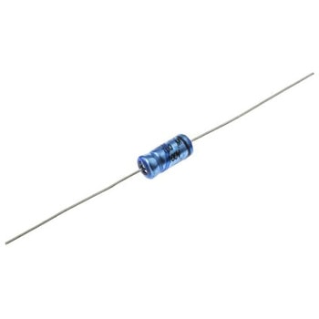 Vishay アルミ電解コンデンサ，アキシャル 100V dc 1μF VISHAY