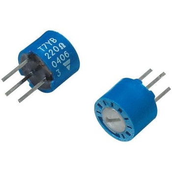 半固定抵抗器 Vishay， 1kΩ， 0.5W， 上面調整 VISHAY