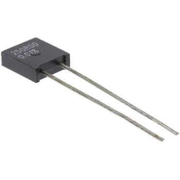 Vishay 金属箔抵抗器 Z201シリーズ 250Ω 0.6W ±0.01% VISHAY