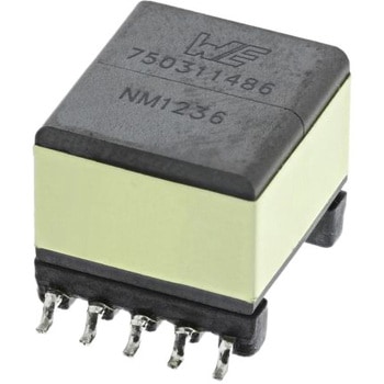 Wurth Elektronik フライバックトランス，巻数比 1:10 WURTH ELEKTRONIK