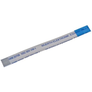 Wurth Elektronik FFCジャンパケーブル 50mm ，ピッチ0.5mm 6877 シリーズ WURTH ELEKTRONIK