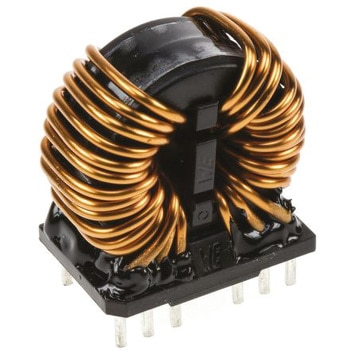 Wurth Elektronik コモンモードチョーク， 2 x 190 mH， 2A， 2 x 310mΩ WURTH ELEKTRONIK