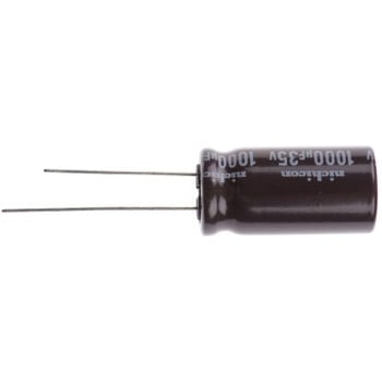 ニチコン アルミ電解コンデンサ 35V dc 1000μF ニチコン
