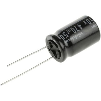 ニチコン アルミ電解コンデンサ 50V dc 470μF ニチコン