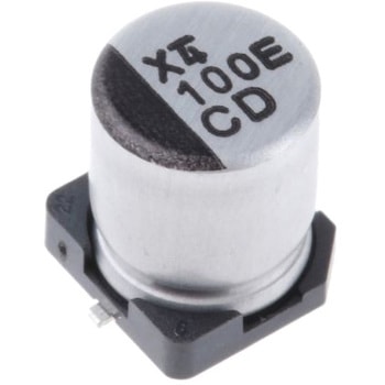 ニチコン アルミ電解コンデンサ 25V dc 100μF ニチコン