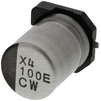ニチコン アルミ電解コンデンサ 25V dc 100μF ニチコン
