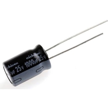 ニチコン アルミ電解コンデンサ 25V dc 1000μF ニチコン