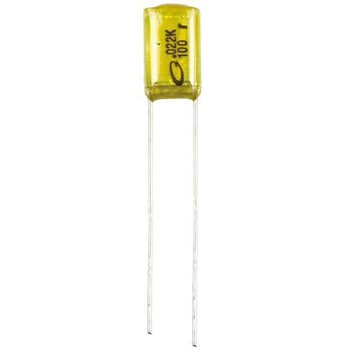 Nichicon ポリエステルコンデンサ(PET)， 100V dc， 22nF， ±10% - ニチコン