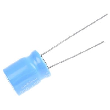 ニチコン アルミ電解コンデンサ 25V dc 220μF ニチコン