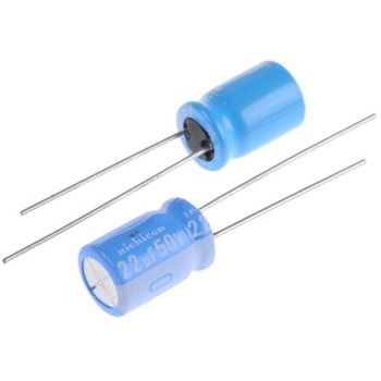 ニチコン アルミ電解コンデンサ 50V dc 22μF ニチコン