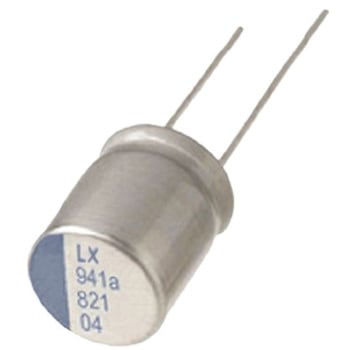 ニチコン 導電性高分子アルミ固体電解コンデンサ 50V dc 47μF ニチコン