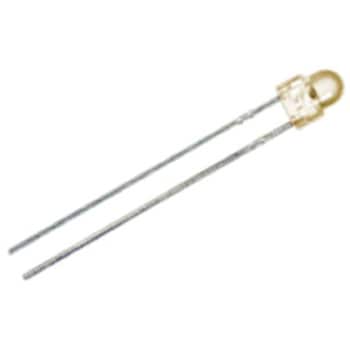 ROHM 可視光LED オレンジ 605 nm， 4 mm SLI-430 シリーズ (4.25 x 5mm) ROHM