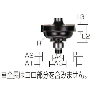 コロ付サジ面ビット マキタ