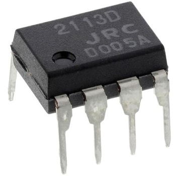 NJM2113D New Japan Radio オーディオパワーアンプ IC， モノラル AB級， 8-Pin PDIP 新日本無線 1袋(5個)  NJM2113D - 【通販モノタロウ】