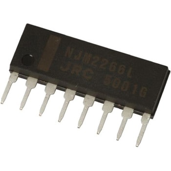 New Japan Radio オペアンプ， 8-Pin SIP 新日本無線