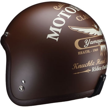 RJ605 ジェットヘルメット MOTORCYCLE 1個 Knuckle Head(ナックル