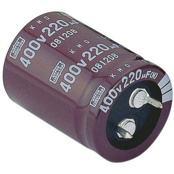 電解コンデンサ KMQシリーズ 基板自立形 日本ケミコン