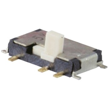 日本電産コパル電子 スライドスイッチ 2回路 2接点 300 mA @ 4 V dc ニデックコンポーネンツ(日本電産コパル電子/フジソク)
