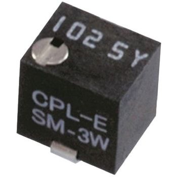 半固定抵抗器 日本電産コパル電子， 20kΩ， 0.125W ニデックコンポーネンツ(日本電産コパル電子/フジソク)