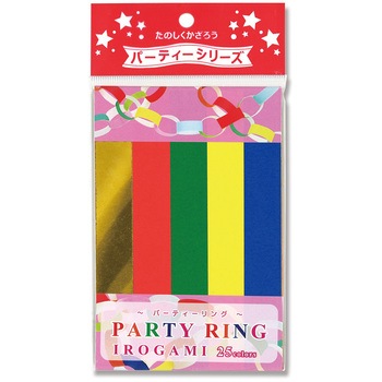 ディスプレイ用品 七夕飾り いろがみリング 1冊 0枚 エヒメ紙工 通販サイトmonotaro