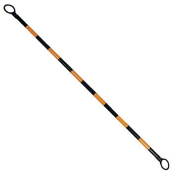 KEY-794O-10 Wコーン(重量コーン) 赤 反射リング付き 3.0KG 安全
